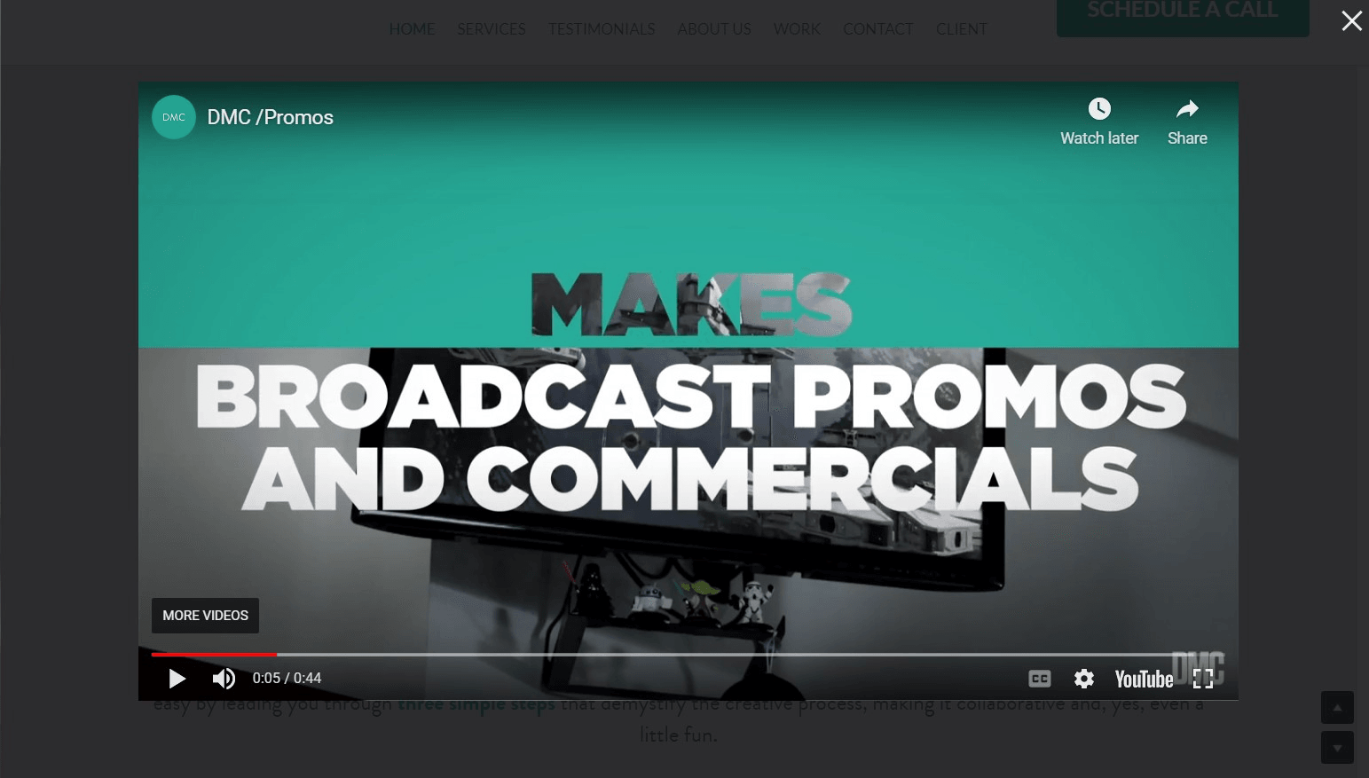 DMC Promotional Video DMC Promotional Video